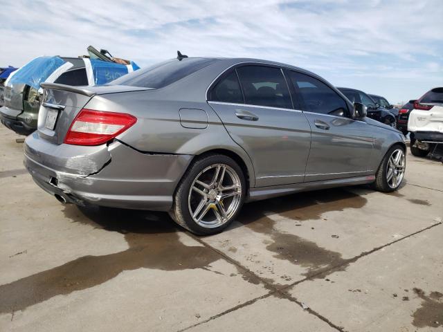 WDDGF54X69R042043 - 2009 MERCEDES-BENZ C 300 GRAY photo 3