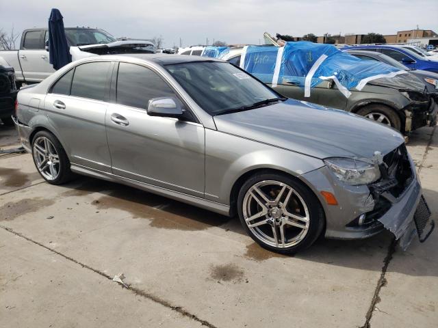 WDDGF54X69R042043 - 2009 MERCEDES-BENZ C 300 GRAY photo 4