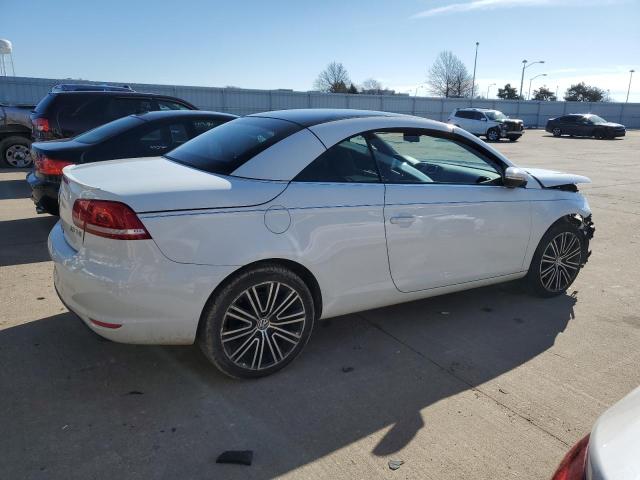 WVWFW8AH8FV005258 - 2015 VOLKSWAGEN EOS LUX WHITE photo 3