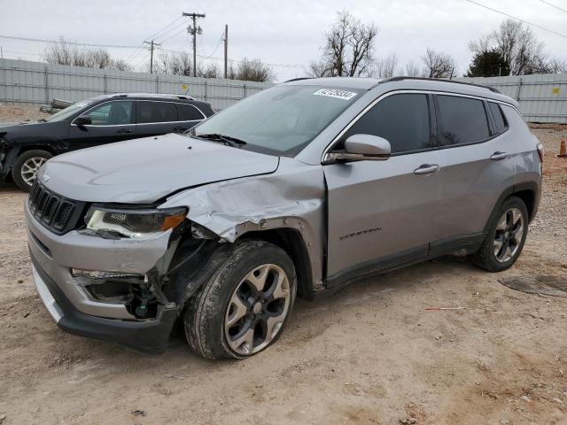 3C4NJCCB3JT358862 - 2018 JEEP COMPASS LIMITED SILVER photo 1