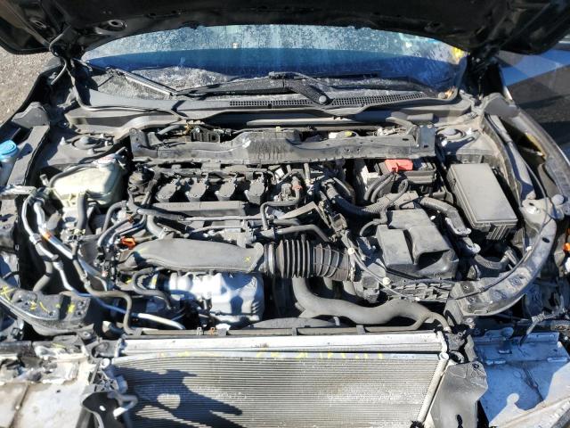 2HGFC1F72MH701024 - 2021 HONDA CIVIC EXL შავი ფოტო 11