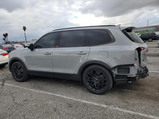 5XYP5DHC9NG297907 - 2022 KIA TELLURIDE SX GRAY photo 2