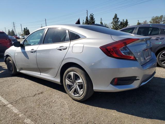 2HGFC2F60MH556174 - 2021 HONDA CIVIC LX SILVER photo 2