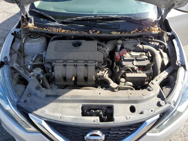 3N1AB7AP7GL659194 - 2016 NISSAN SENTRA S SILVER photo 11