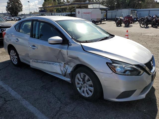 3N1AB7AP7GL659194 - 2016 NISSAN SENTRA S SILVER photo 4