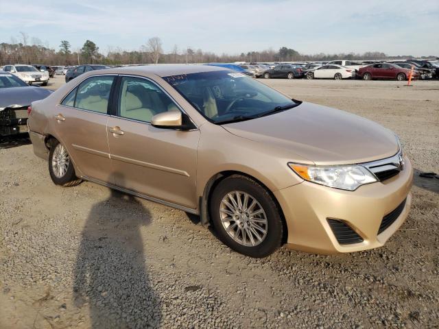 4T4BF1FK9CR268582 - 2012 TOYOTA CAMRY BASE GOLD photo 4