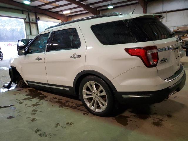 1FM5K7F87JGB03507 - 2018 FORD EXPLORER LIMITED WHITE photo 2