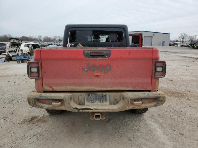 1C6JJTBG8NL179026 - 2022 JEEP GLADIATOR RUBICON RED photo 6