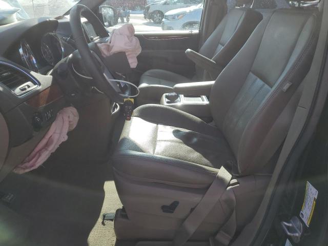 2C4RC1CG4ER147898 - 2014 CHRYSLER TOWN & COU TOURING L CHARCOAL photo 7