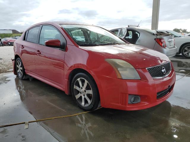 3N1AB6AP7CL661807 - 2012 NISSAN SENTRA 2.0 RED photo 4