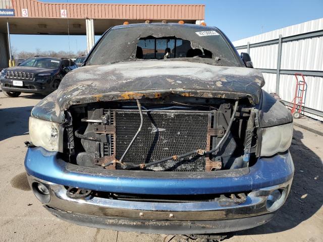 3D7LU38663G724888 - 2003 DODGE RAM 3500 ST BLUE photo 5