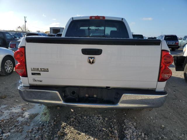 1D7HA18P27S180352 - 2007 DODGE RAM 1500 ST WHITE photo 6