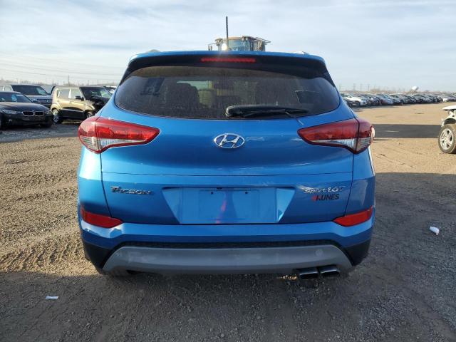 KM8J33A2XHU322058 - 2017 HYUNDAI TUCSON LIMITED BLUE photo 6