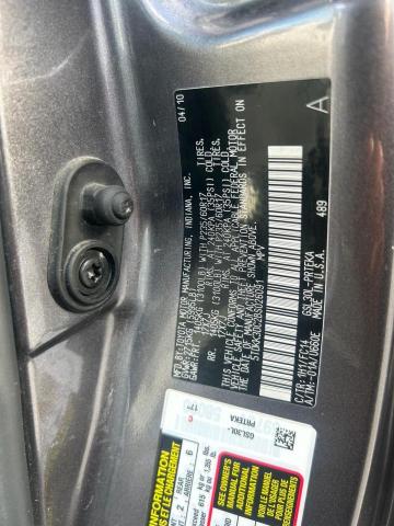 5TDKK3DC2BS026091 - 2011 TOYOTA SIENNA LE GRAY photo 10