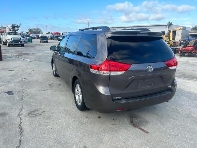 5TDKK3DC2BS026091 - 2011 TOYOTA SIENNA LE GRAY photo 3