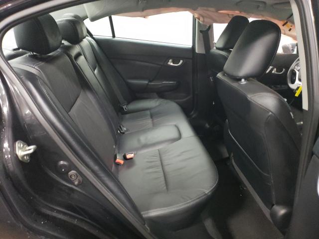 19XFB2F95EE067309 - 2014 HONDA CIVIC EXL შავი ფოტო 10