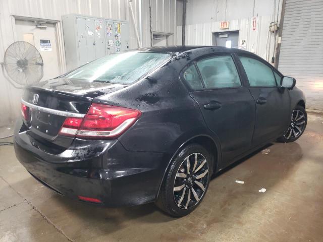 19XFB2F95EE067309 - 2014 HONDA CIVIC EXL შავი ფოტო 3