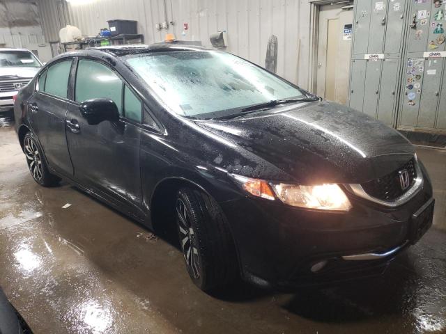 19XFB2F95EE067309 - 2014 HONDA CIVIC EXL შავი ფოტო 4
