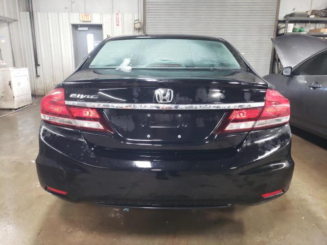 19XFB2F95EE067309 - 2014 HONDA CIVIC EXL შავი ფოტო 6