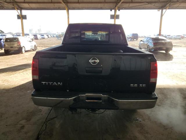 1N6BA07A85N575314 - 2005 NISSAN TITAN XE BLACK photo 6