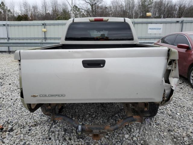 1GCDT136568176020 - 2006 CHEVROLET COLORADO BEIGE photo 6