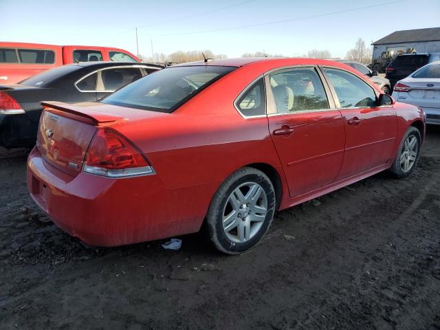 2G1WG5E31D1118020 - 2013 CHEVROLET IMPALA LT RED photo 3