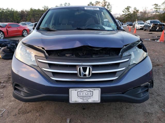 3CZRM3H34EG702489 - 2014 HONDA CR-V LX BLUE photo 5