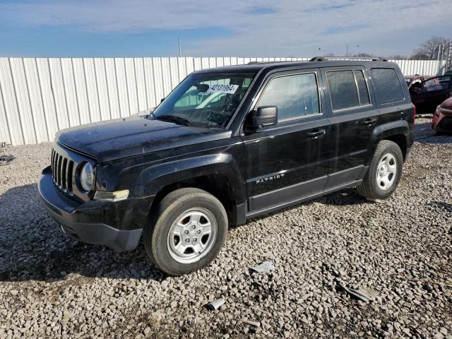 1C4NJPBB7FD431270 - 2015 JEEP PATRIOT SPORT BLACK photo 1