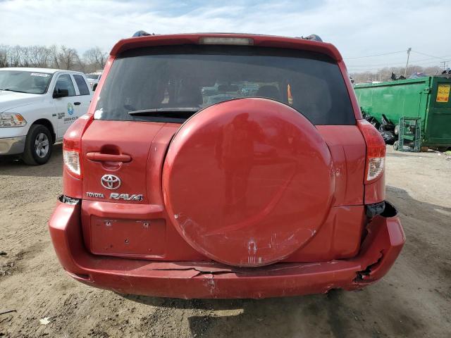 JTMZD33V585088885 - 2008 TOYOTA RAV4 RED photo 6