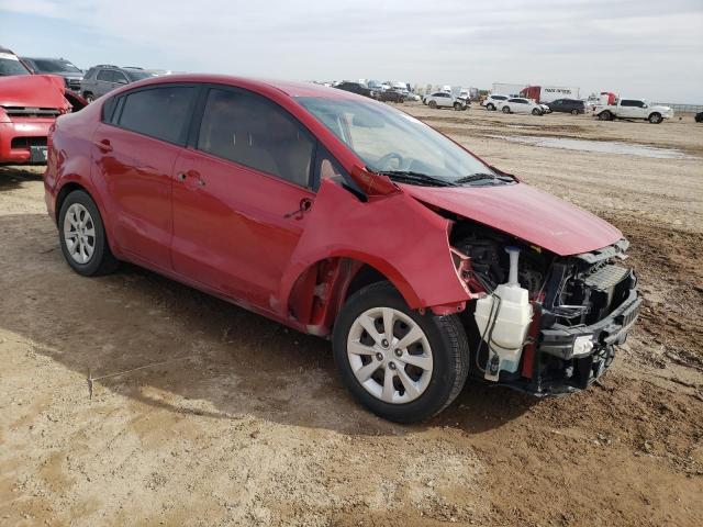 KNADM4A37H6048316 - 2017 KIA RIO LX RED photo 4