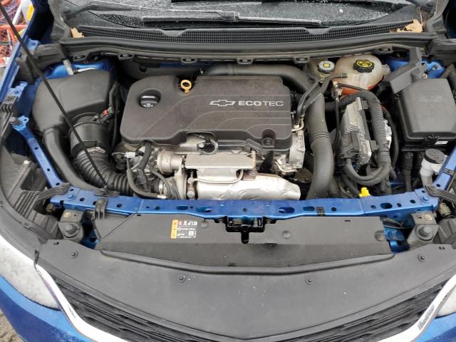 1G1BE5SM2H7234062 - 2017 CHEVROLET CRUZE LT BLUE photo 11