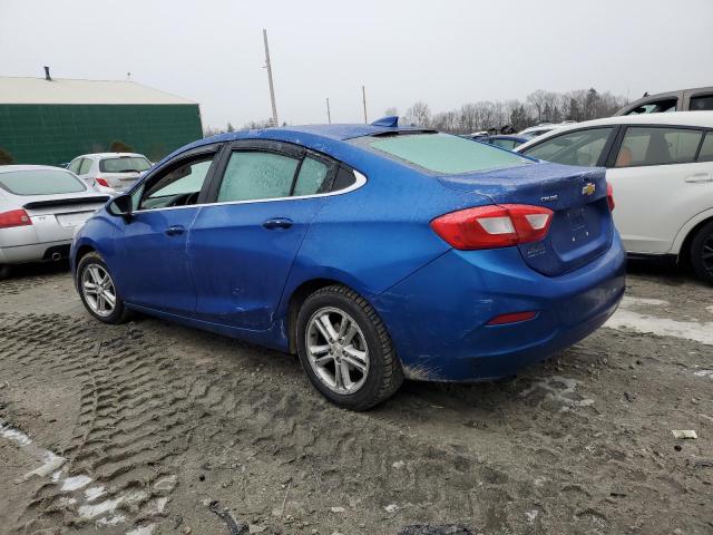 1G1BE5SM2H7234062 - 2017 CHEVROLET CRUZE LT BLUE photo 2