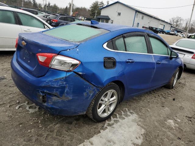 1G1BE5SM2H7234062 - 2017 CHEVROLET CRUZE LT BLUE photo 3