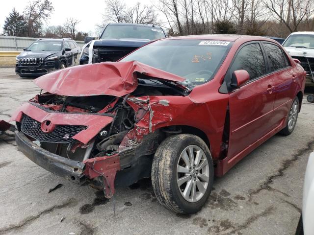 1NXBU4EE4AZ171400 - 2010 TOYOTA COROLLA BASE RED photo 1