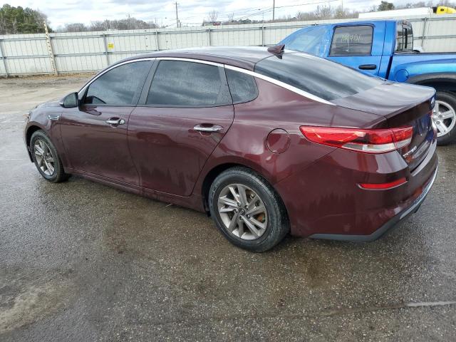 5XXGT4L35KG339843 - 2019 KIA OPTIMA LX BURGUNDY photo 2