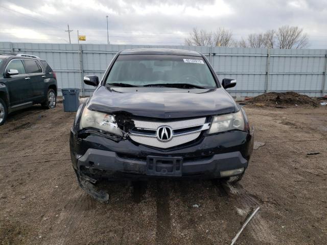 2HNYD28238H519389 - 2008 ACURA MDX BLACK photo 5