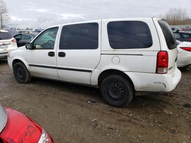 1GBDV13127D188315 - 2007 CHEVROLET UPLANDER INCOMPLETE WHITE photo 2