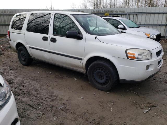 1GBDV13127D188315 - 2007 CHEVROLET UPLANDER INCOMPLETE WHITE photo 4