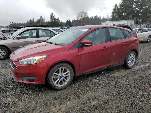 1FADP3K2XFL257127 - 2015 FORD FOCUS SE RED photo 1