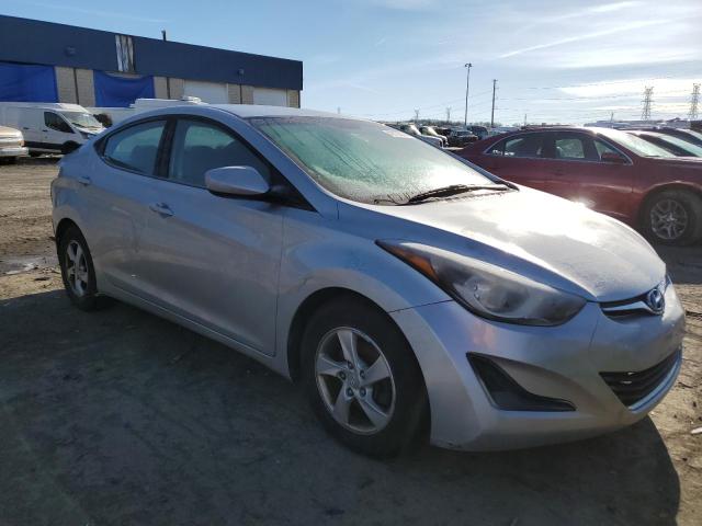 5NPDH4AE0EH493202 - 2014 HYUNDAI ELANTRA SE SILVER photo 4