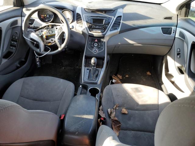 5NPDH4AE0EH493202 - 2014 HYUNDAI ELANTRA SE SILVER photo 8