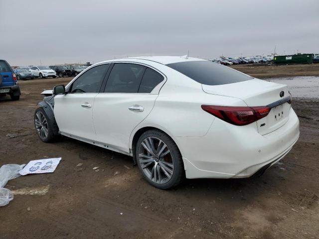 JN1EV7ARXJM441693 - 2018 INFINITI Q50 LUXE WHITE photo 2