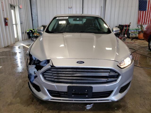 3FA6P0LU7FR106285 - 2015 FORD FUSION SE HYBRID SILVER photo 5