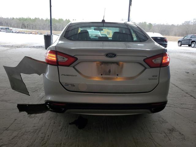 3FA6P0H97ER271045 - 2014 FORD FUSION SE SILVER photo 6