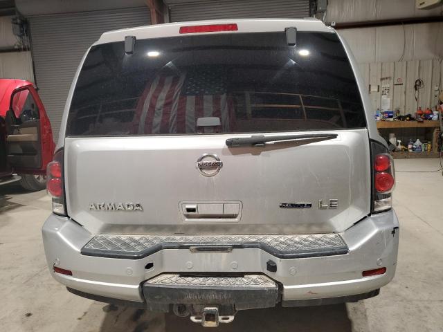 5N1BA08C69N606323 - 2009 NISSAN ARMADA SE SILVER photo 6