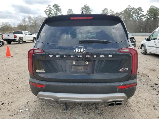 5XYP64HC0MG140021 - 2021 KIA TELLURIDE S BLACK photo 6