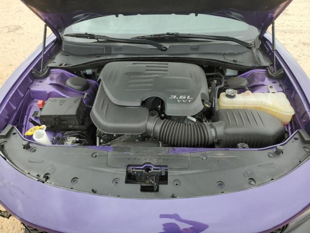 2C3CDXHG0JH323168 - 2018 DODGE CHARGER SXT PLUS PURPLE photo 11