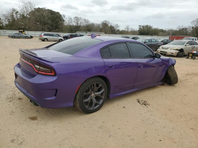 2C3CDXHG0JH323168 - 2018 DODGE CHARGER SXT PLUS PURPLE photo 3