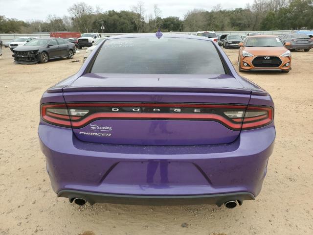 2C3CDXHG0JH323168 - 2018 DODGE CHARGER SXT PLUS PURPLE photo 6