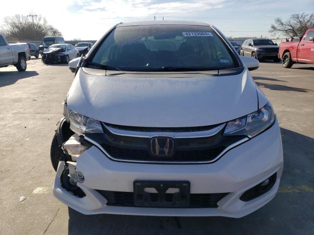 3HGGK5G86KM710605 - 2019 HONDA FIT EX WHITE photo 5